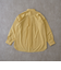 リラックスバックプリーツシャツ＜オークル＞