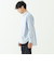リラックスバックプリーツシャツ＜ライトブルー＞