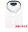 【超形態安定・大きいサイズ】 スナップダウン 半袖 形態安定 ワイシャツ
