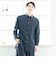 NOTO QUALITY リラックスロングシャツ＜ネイビー＞