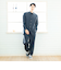 NOTO QUALITY リラックスロングシャツ＜ネイビー＞