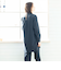 NOTO QUALITY リラックスロングシャツ＜ネイビー＞