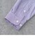 リラックスバックプリーツシャツ＜パープルシングルストライプ＞