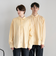 ＆リラックスバックプリーツシャツ＜イエローストライプ＞