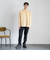 ＆リラックスバックプリーツシャツ＜イエローストライプ＞