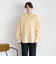 ＆リラックスバックプリーツシャツ＜イエローストライプ＞