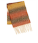 オレンジグラデーションマフラー レディース