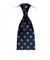 ネクタイ 絹100% ガルザタイ ネイビー ビジネス フォーマル