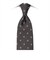 ネクタイ 日本製 絹100% 西陣織 チャコール ビジネス フォーマル