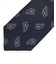 ネクタイ 日本製 絹100% 西陣織 ネイビー ビジネス フォーマル