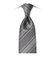 ネクタイ バスケット織 チャコール ビジネス フォーマル