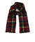 多色チェックストール レディース