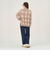 【Pitta Re:)】 ジャカードニットプルオーバー チェック レディース