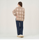 【Pitta Re:)】 ジャカードニットプルオーバー チェック レディース
