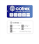 【COFREX】 Vネックフリルブラウス 七分袖 レディースデザインシャツ