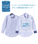 【Layered Cool】 ボタンダウン 長袖 形態安定 ワイシャツ