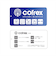 【COFREX】 ボタンダウン 長袖 形態安定 ワイシャツ