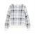 【Pitta Re:)】 ニット フェザーチェック プルオーバー レディース