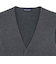 ニット メッシュ編地ジレ 麻混 メンズ