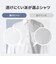 【透け防止】 ワイド 長袖 形態安定 レディースシャツ