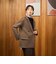ジャコット テーラード ダブル ジャケット レディース