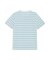 メンズ サマー ストライプ ニット 半袖 Tシャツ