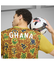 メンズ サッカー ガーナ プレマッチ 半袖 シャツ