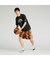 ユニセックス バスケットボール グラフィック ボール 半袖 Tシャツ