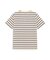 メンズ サマー ストライプ ニット 半袖 Tシャツ