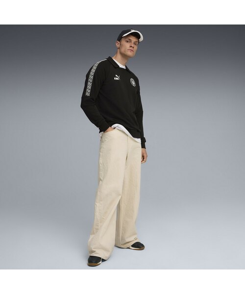 メンズ マンチェスターシティ FC キング ドリル トップ MCFC KING