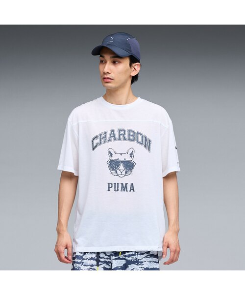 ユニセックス PUMA x charbon 5パネル ランニング キャップ PUMA x