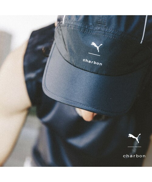 ユニセックス PUMA x charbon 5パネル ランニング キャップ PUMA x