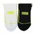 ユニセックス ランニング スニーカー ソックス テリー 2P PUMA UNISEX RUNNING SNEAKER