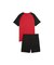 ボーイズ ESS NO. 1 ロゴ ポリ 半袖 Tシャツ & ショーツ 120-160cm ESS Poly Tee and Shorts Set