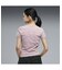 ウィメンズ DARE TO スリム ハーフジップ ラップ ニット グラフィック 半袖 Tシャツ DARE TO Slim Graphic Tee