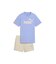 ガールズ ESS NO. 1 ロゴ 半袖 Tシャツ & ショーツ セット 120-160cm ESS Logo Tee and Shorts Set
