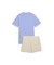 ガールズ ESS NO. 1 ロゴ 半袖 Tシャツ & ショーツ セット 120-160cm ESS Logo Tee and Shorts Set