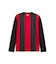 メンズ 2026-27 ACミラン ホーム レプリカ 長袖 ユニフォーム ACM Home Jersey Replica LS