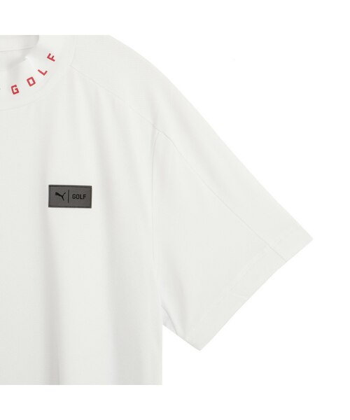 メンズ ゴルフPB シンプル モックネック 半袖 シャツ SIMPLE MOCKNECK