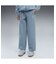 キッズ T7 リラックスド ウォッシュド ツイル トラックパンツ B 128-164cm T7 Woven Pants