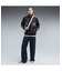 メンズ T7 リラックスド ウーブン トラックジャケット カットライン T7 Relaxed Woven Track Jacke