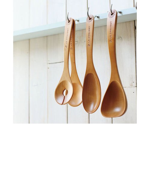 値下げ新品　ルクルーゼ　ル・クルーゼ　メープルウッド　トング　ターナー　スプーン メープルウッド・スプーン(L)｜ル・クルーゼの通販｜&mall（アンド