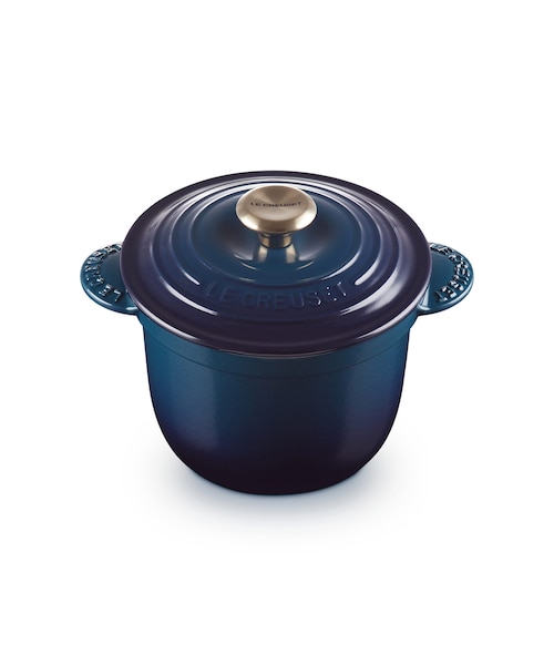 ル・クルーゼ ココットエブリイ 18 (ゴールドツマミ) インナーリッド付