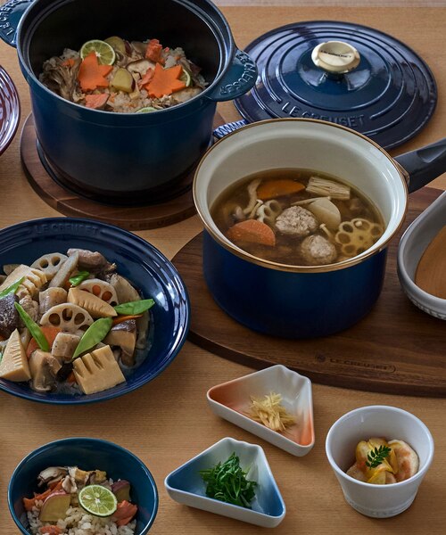 ルクルーゼ　ネオボール S ワガラ　和柄　和食　お正月　小鉢　ボウル　4個 ルクルーゼ ネオボール S ワガラ 和柄 和食 お正月 小鉢 ボウル