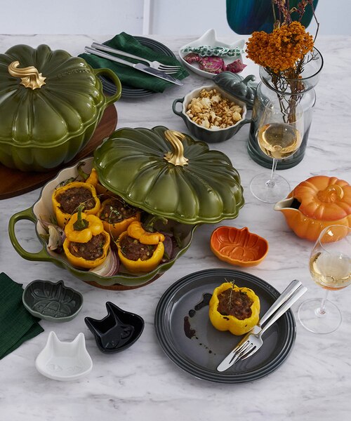 パンプキン・グレービーボート とマグ 新品 Amazon｜ル・クルーゼ(Le Creuset) パンプキン グレービーボート