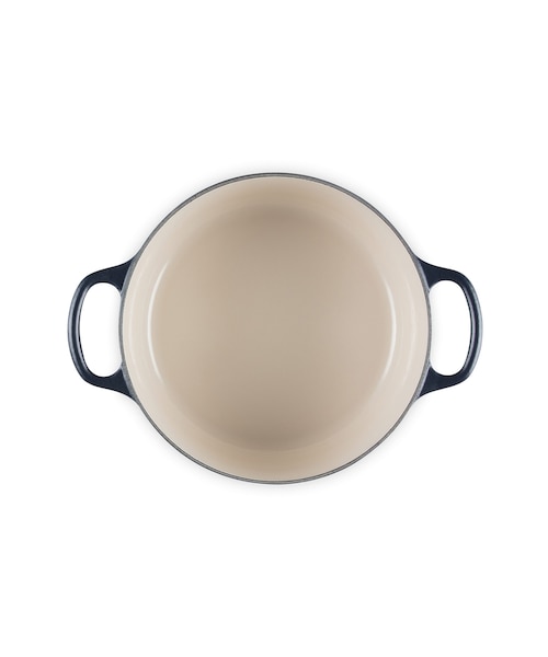 【新品未使用】ルクルーゼ/シグニチャーココットロンド　レースレリーフ　コットン 楽天市場】ルクルーゼ シグニチャー ココット・ロンド 20cm レース