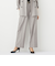 THE THIRD SUITS ワイドパンツ 麻調