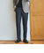 THE THIRD SUITSスラックス デニムライク 裾上げ済み
