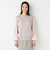 ORIHICA美ラクるニットCOMFY 袖プリーツドッキング