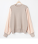 ORIHICA美ラクるニットCOMFY 袖プリーツドッキング